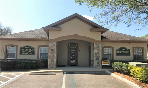 Lutz insurance office exterior repaint