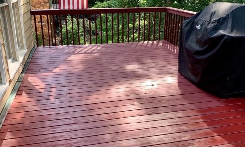Deck Repainting Project