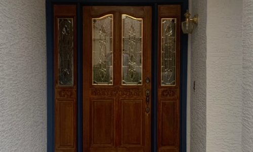 Front Door Trim Painting