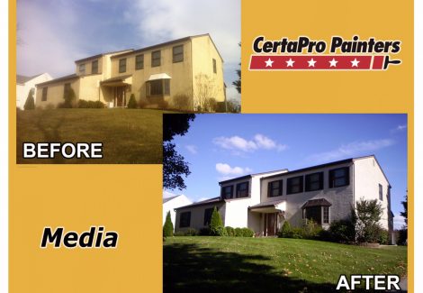 Residential Painting Project - Media, PA
