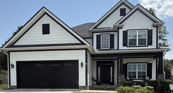 Professional Exterior Painting Black & White home
