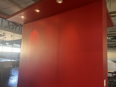 Restored Red Wall