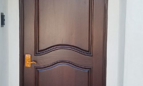 Front Door Staining Project