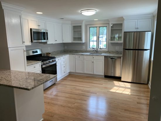 Kitchen repainted kitchen and refinishing in South Charlotte