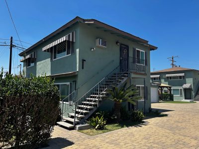 multi-family residential units after jade exterior repaint