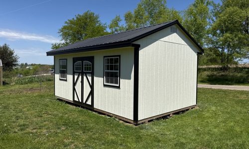 After Painting Exterior Shed