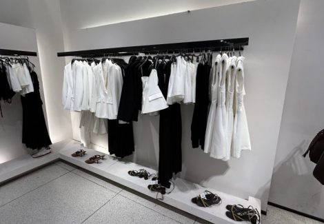 Retail Space Water Damage Repair & Repaint