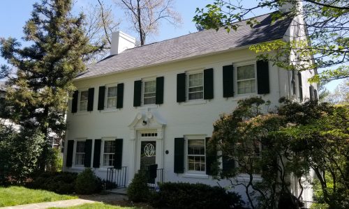 White Exterior Painting