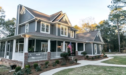 Two Story Trim and Siding