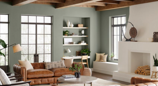interior room painted