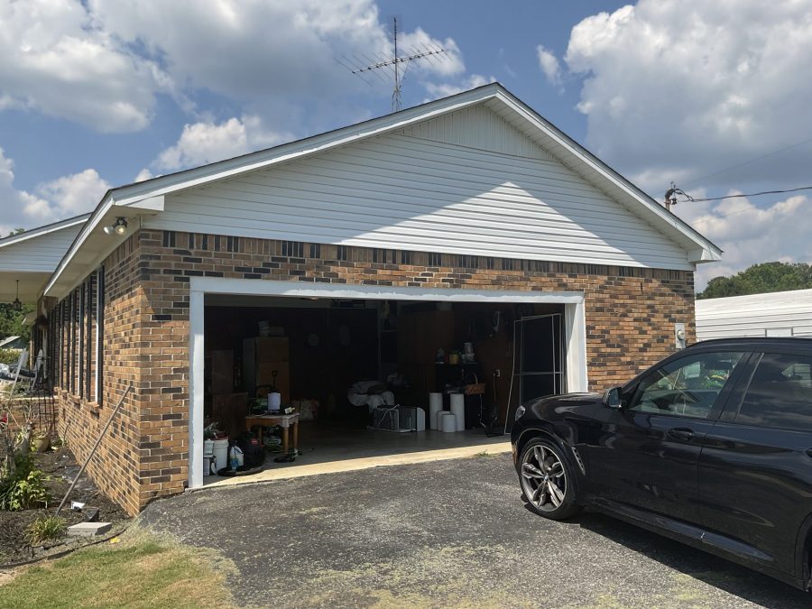 Older traditional brick was painted Shoji White - before Preview Image 4
