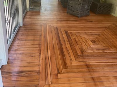 restained deck in marietta ga
