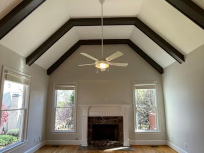 photo of repainted interior of home in roswell