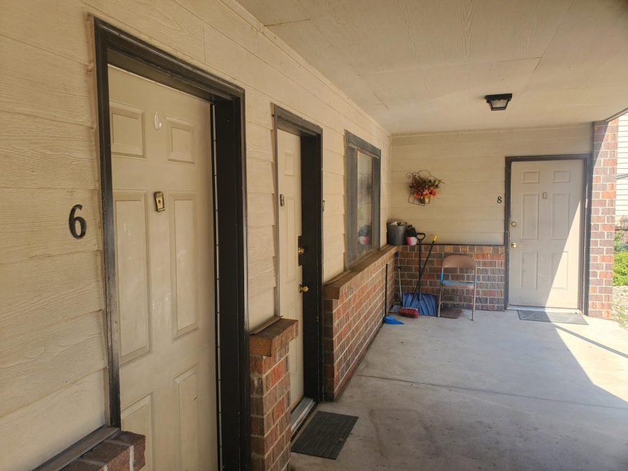 door and exterior painting at apartment completes Preview Image 4
