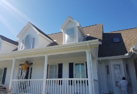 White Painted Exterior