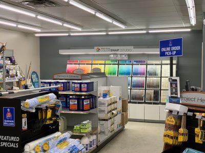 Sherwin Williams Retail Interior Painting
