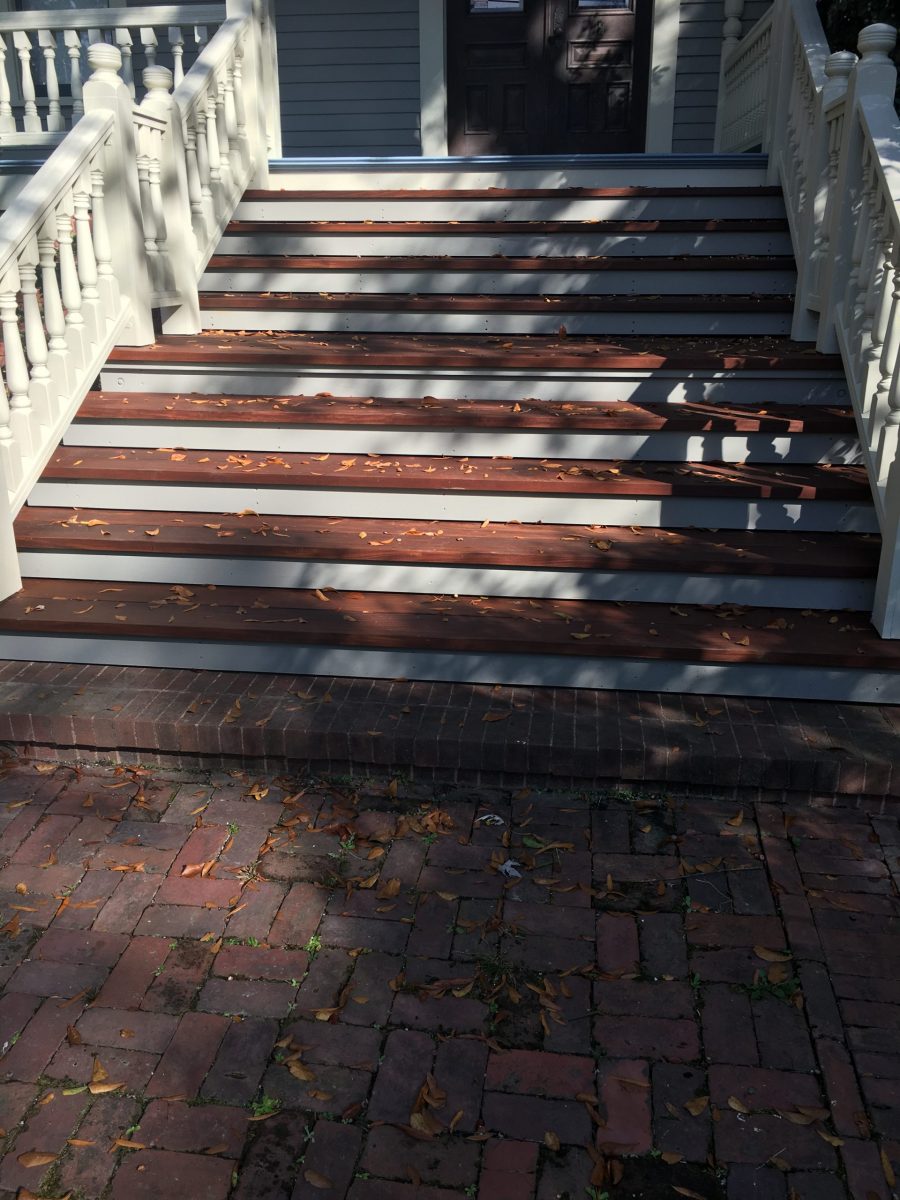 porch stair staining and restoration Preview Image 1
