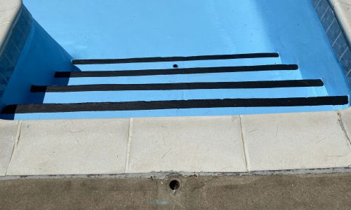 Pool Steps Painting