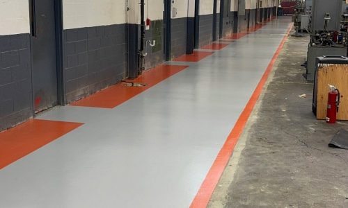 New Pedestrian Walkway and Safety Markings