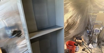 Bookcase Painting