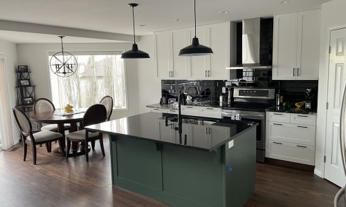 Repainted Kitchen Counter