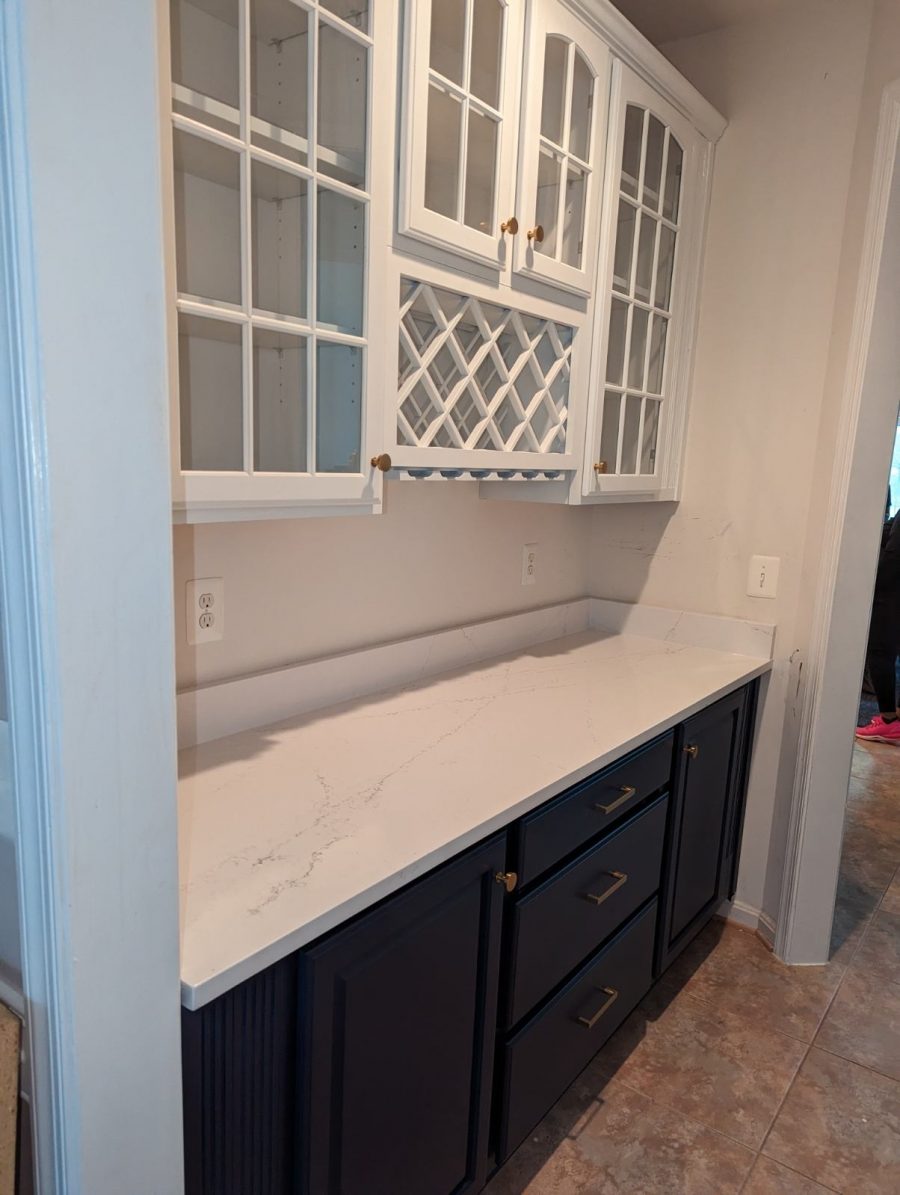 kitchen cabinet painting in white plains, md Preview Image 1