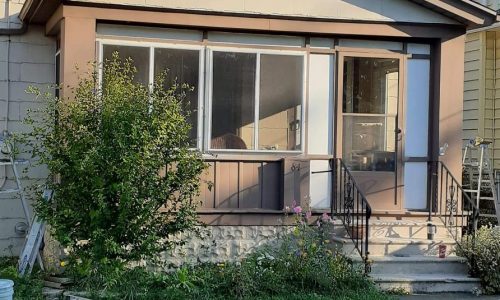 Before Siding Painting Project