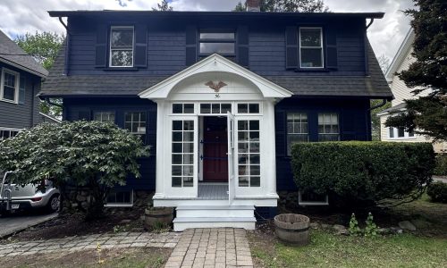 Colonial Exterior House Painting in Lexington, MA
