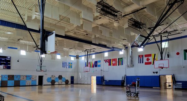 School Gymnasium Painting 
