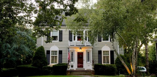 exterior home in new haven