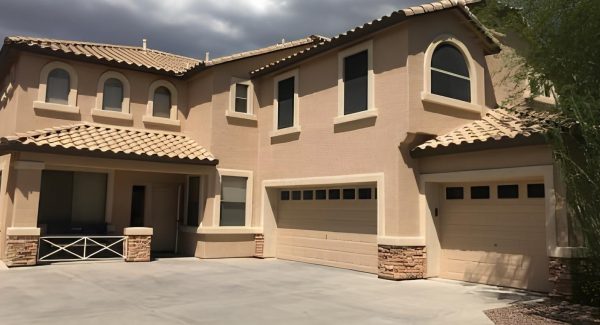 Stucco Exterior Wide Photo