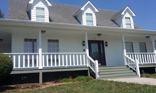 White Painted Exterior