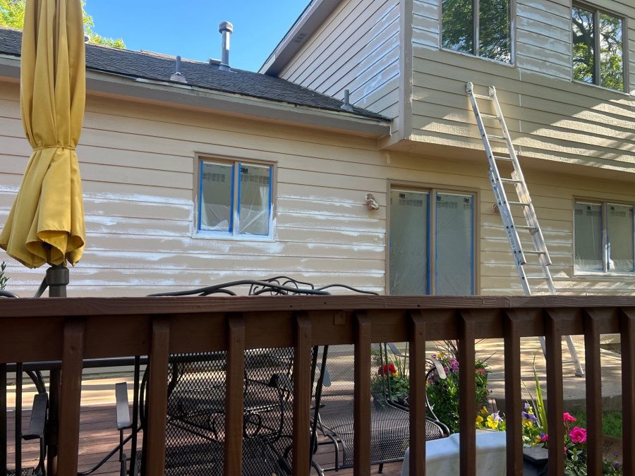 house siding during repaint Preview Image 12