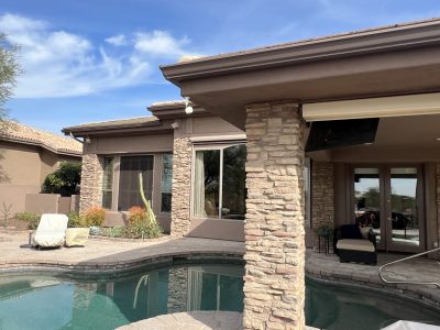Poolside Awning