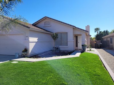 exterior painting for home with garage