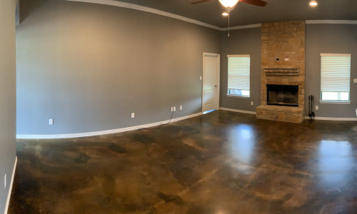 Repainted Interior