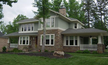 exterior house painting example