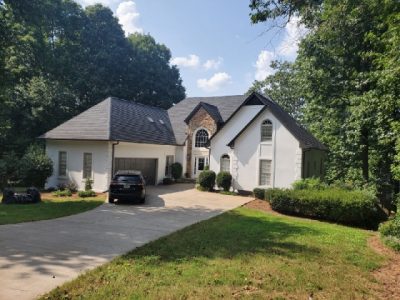 photo of repainted exterior in roswell ga