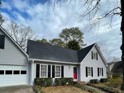 photo of repainted house in marietta georgia