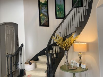 stairwell painting project