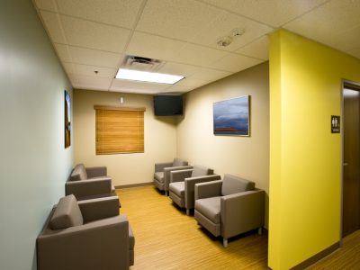 Commercial Interior Office Waiting Room Painting