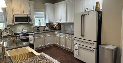 Kitchen Cabinet Painting Project