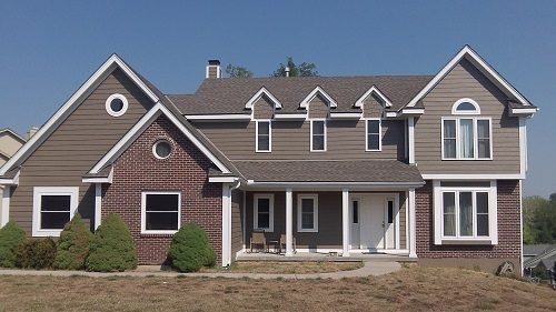 House painting by CertaPro house painters in Kansas City Northland