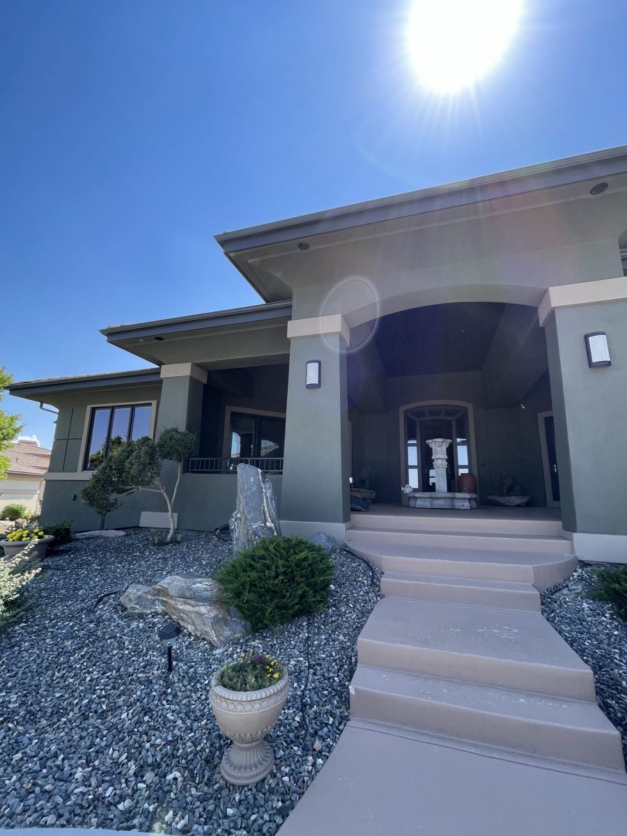 painted stucco home exterior Preview Image 1