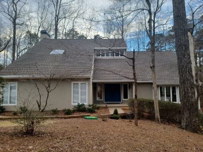 photo of repainted home in alpharetta
