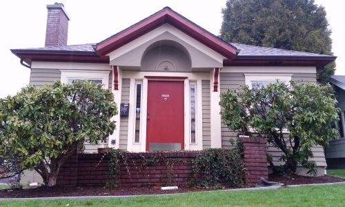 Red Trim Exterior