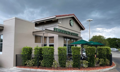 Starbucks Exterior Painting
