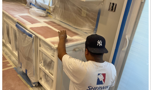 mounting the cabinets