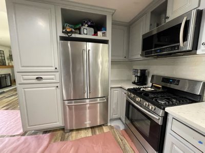 kitchen cabinets repainted