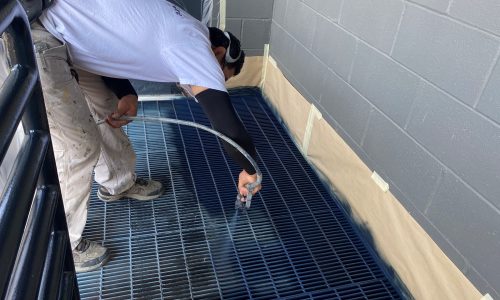 Spraying Grates